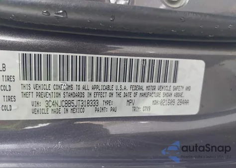 2018 Jeep Compass Altitude Fwd z USA, uszkodzony, nr VIN 3C4NJCBB5JT318333